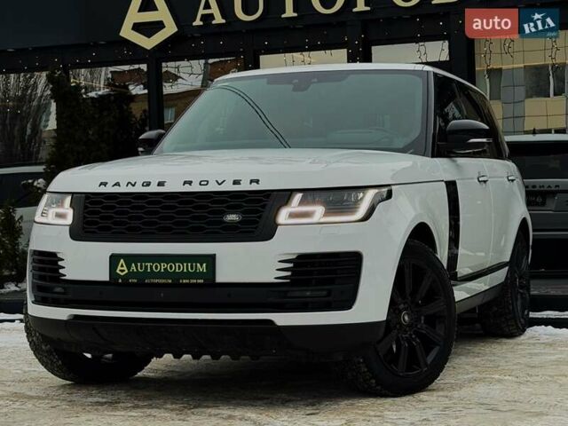 Белый Ленд Ровер Рендж Ровер, объемом двигателя 4.37 л и пробегом 105 тыс. км за 64999 $, фото 1 на Automoto.ua