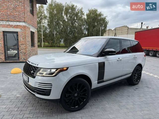Ленд Ровер Рендж Ровер 2018 в Нововолынск на Automoto.ua Белый Ленд Ровер Рендж Ровер, объемом двигателя 3 л и пробегом 84 тыс. км за 49900 $, фото 1 на Automoto.ua