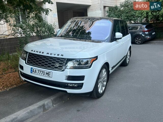 Білий Ленд Ровер Рендж Ровер, об'ємом двигуна 3 л та пробігом 160 тис. км за 32000 $, фото 1 на Automoto.ua