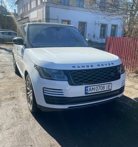Білий Ленд Ровер Рендж Ровер, об'ємом двигуна 3 л та пробігом 98 тис. км за 51500 $, фото 1 на Automoto.ua