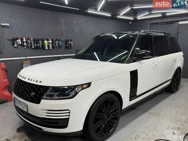 Білий Ленд Ровер Рендж Ровер, об'ємом двигуна 5 л та пробігом 79 тис. км за 68000 $, фото 1 на Automoto.ua