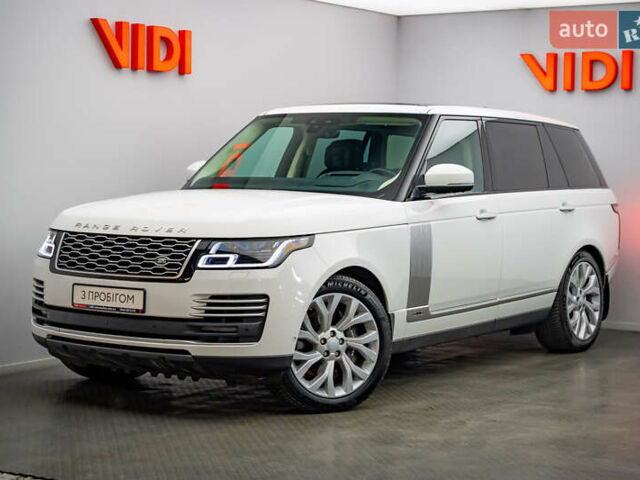Білий Ленд Ровер Рендж Ровер, об'ємом двигуна 3 л та пробігом 75 тис. км за 69740 $, фото 1 на Automoto.ua