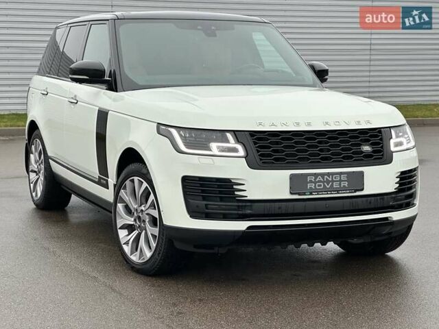 Белый Ленд Ровер Рендж Ровер, объемом двигателя 3 л и пробегом 75 тыс. км за 89900 $, фото 1 на Automoto.ua