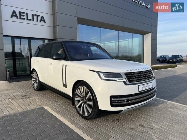 Белый Ленд Ровер Рендж Ровер, объемом двигателя 4.39 л и пробегом 48 тыс. км за 179000 $, фото 1 на Automoto.ua