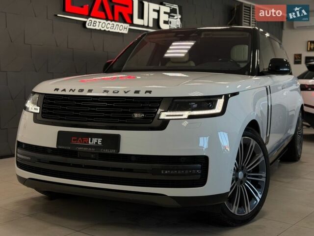 Белый Ленд Ровер Рендж Ровер, объемом двигателя 4.39 л и пробегом 88 тыс. км за 169900 $, фото 1 на Automoto.ua
