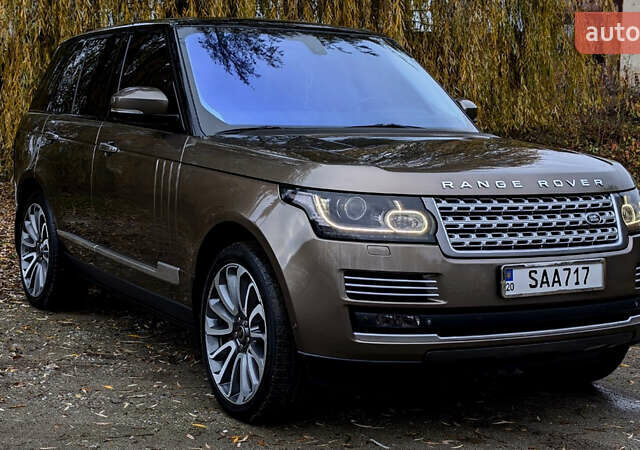 Бежевый Ленд Ровер Рендж Ровер, объемом двигателя 4.4 л и пробегом 208 тыс. км за 37750 $, фото 1 на Automoto.ua