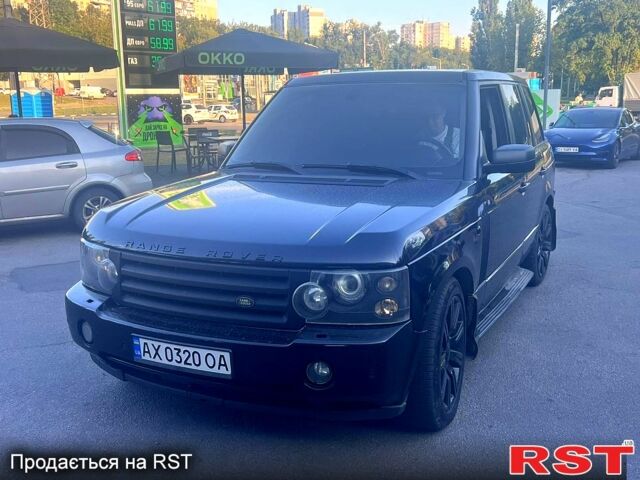 Чорний Ленд Ровер Рендж Ровер, об'ємом двигуна 4.4 л та пробігом 185 тис. км за 9000 $, фото 1 на Automoto.ua