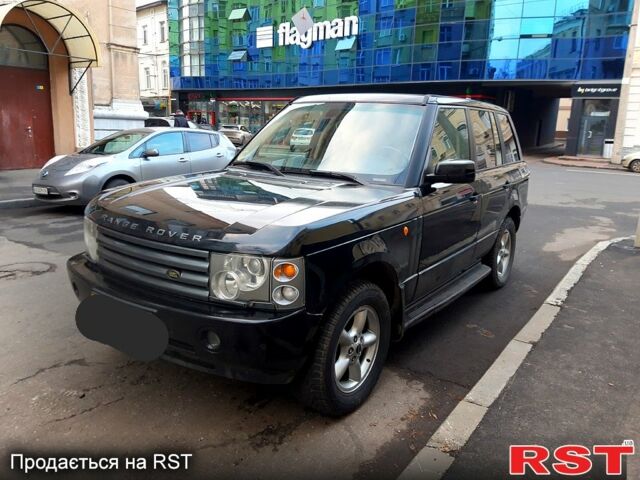 Черный Ленд Ровер Рендж Ровер, объемом двигателя 4.4 л и пробегом 230 тыс. км за 4100 $, фото 1 на Automoto.ua