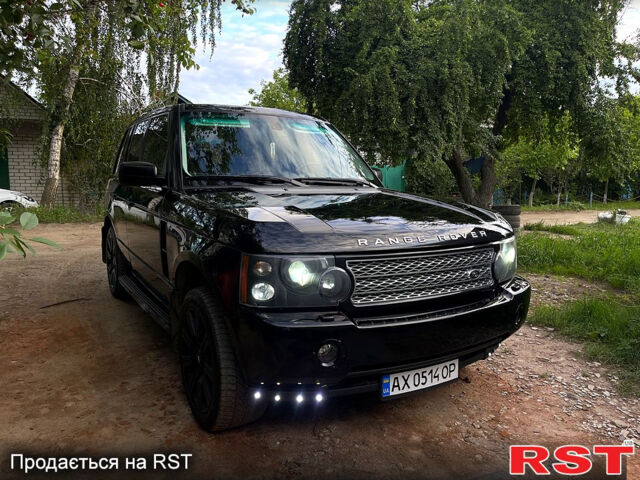 Черный Ленд Ровер Рендж Ровер, объемом двигателя 4.4 л и пробегом 375 тыс. км за 9800 $, фото 1 на Automoto.ua
