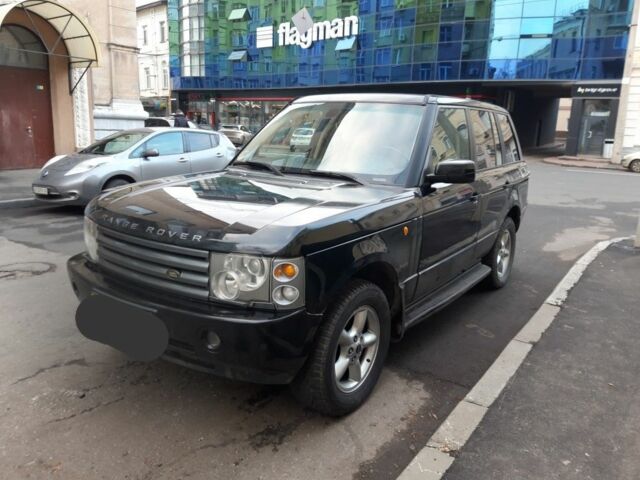 Черный Ленд Ровер Рендж Ровер, объемом двигателя 4.4 л и пробегом 230 тыс. км за 4250 $, фото 1 на Automoto.ua