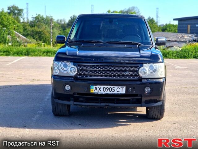 Черный Ленд Ровер Рендж Ровер, объемом двигателя 4.2 л и пробегом 204 тыс. км за 12500 $, фото 1 на Automoto.ua