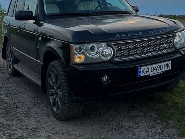 Чорний Ленд Ровер Рендж Ровер, об'ємом двигуна 4.2 л та пробігом 348 тис. км за 12500 $, фото 1 на Automoto.ua