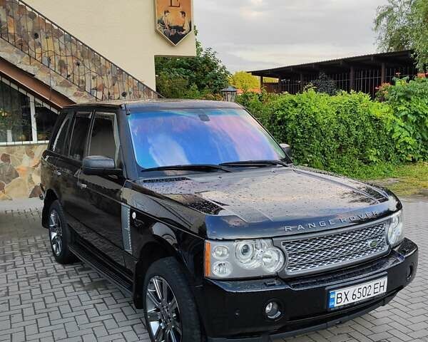 Чорний Ленд Ровер Рендж Ровер, об'ємом двигуна 4.2 л та пробігом 330 тис. км за 12500 $, фото 1 на Automoto.ua