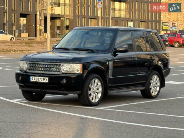 Черный Ленд Ровер Рендж Ровер, объемом двигателя 4.2 л и пробегом 184 тыс. км за 10000 $, фото 1 на Automoto.ua
