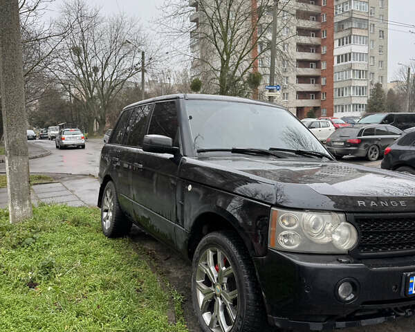 Черный Ленд Ровер Рендж Ровер, объемом двигателя 4.2 л и пробегом 270 тыс. км за 4800 $, фото 1 на Automoto.ua