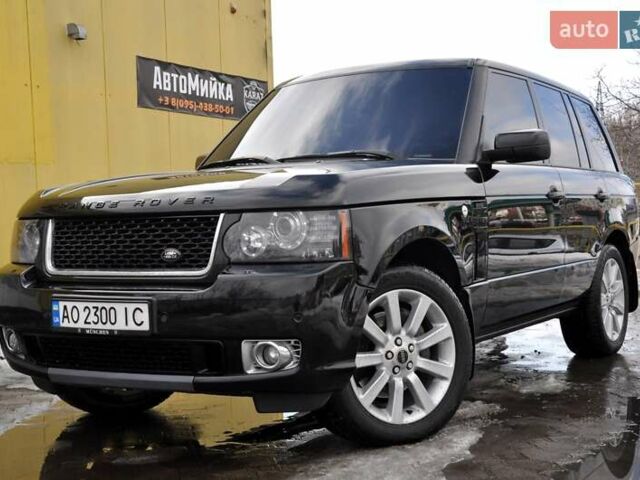 Чорний Ленд Ровер Рендж Ровер, об'ємом двигуна 3.6 л та пробігом 385 тис. км за 13500 $, фото 1 на Automoto.ua