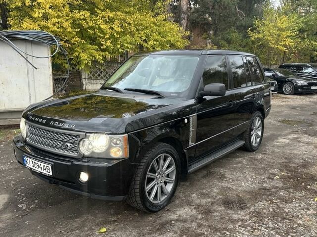 Ленд Ровер Рендж Ровер 2007 у Борисполе на Automoto.ua Чорний Ленд Ровер Рендж Ровер, об'ємом двигуна 4.2 л та пробігом 320 тис. км за 9500 $, фото 1 на Automoto.ua