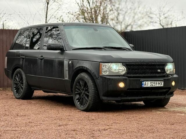 Чорний Ленд Ровер Рендж Ровер, об'ємом двигуна 4.2 л та пробігом 250 тис. км за 8000 $, фото 1 на Automoto.ua