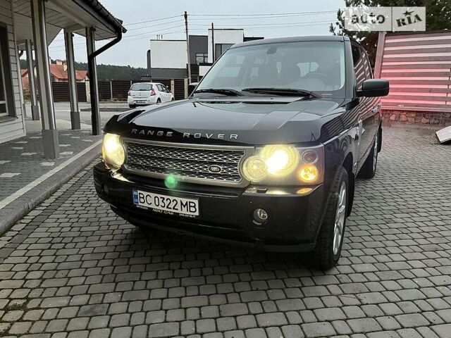 Черный Ленд Ровер Рендж Ровер, объемом двигателя 4.2 л и пробегом 190 тыс. км за 12000 $, фото 1 на Automoto.ua