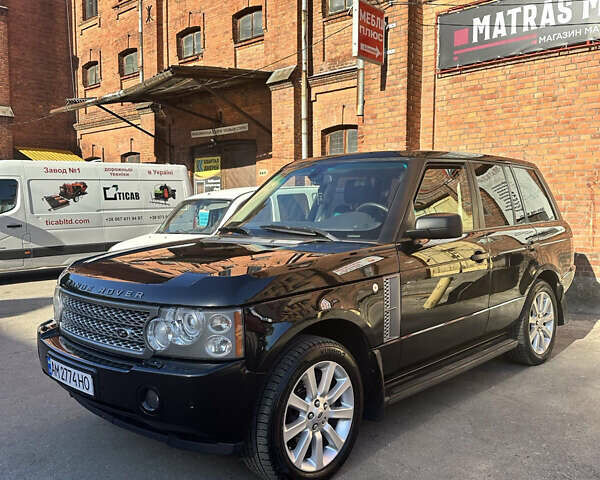 Чорний Ленд Ровер Рендж Ровер, об'ємом двигуна 4.2 л та пробігом 169 тис. км за 14999 $, фото 1 на Automoto.ua