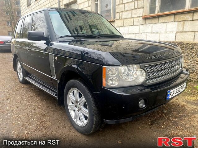 Чорний Ленд Ровер Рендж Ровер, об'ємом двигуна 4.4 л та пробігом 495 тис. км за 9500 $, фото 1 на Automoto.ua