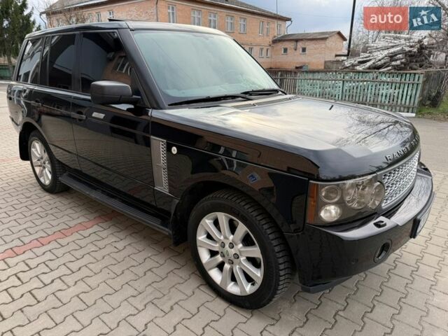 Черный Ленд Ровер Рендж Ровер, объемом двигателя 4.2 л и пробегом 408 тыс. км за 11700 $, фото 1 на Automoto.ua