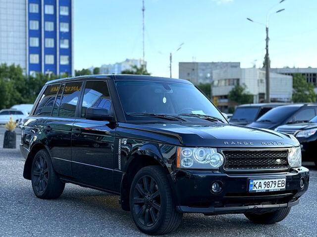 Черный Ленд Ровер Рендж Ровер, объемом двигателя 4.2 л и пробегом 252 тыс. км за 8800 $, фото 1 на Automoto.ua
