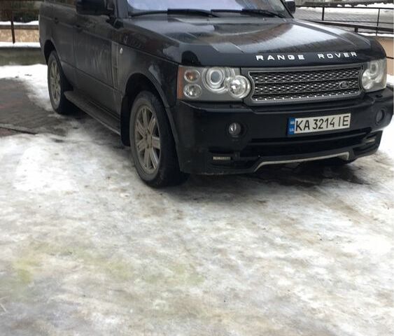 Черный Ленд Ровер Рендж Ровер, объемом двигателя 4.2 л и пробегом 306 тыс. км за 13500 $, фото 1 на Automoto.ua