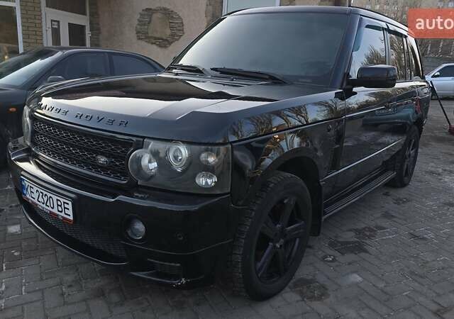 Чорний Ленд Ровер Рендж Ровер, об'ємом двигуна 4.2 л та пробігом 230 тис. км за 10500 $, фото 1 на Automoto.ua