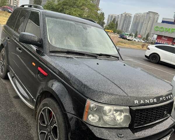 Черный Ленд Ровер Рендж Ровер, объемом двигателя 4.2 л и пробегом 252 тыс. км за 10000 $, фото 1 на Automoto.ua