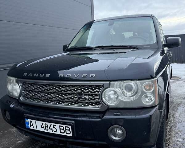 Черный Ленд Ровер Рендж Ровер, объемом двигателя 4.2 л и пробегом 377 тыс. км за 10500 $, фото 1 на Automoto.ua