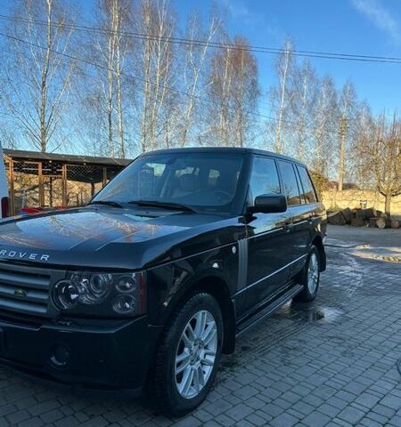 Черный Ленд Ровер Рендж Ровер, объемом двигателя 3.63 л и пробегом 306 тыс. км за 11000 $, фото 1 на Automoto.ua