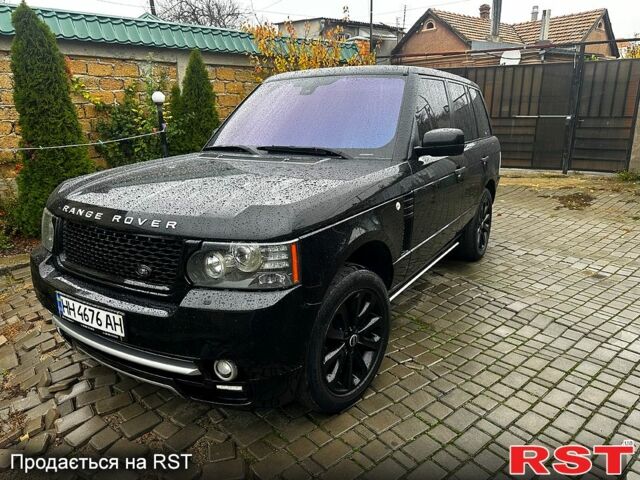 Черный Ленд Ровер Рендж Ровер, объемом двигателя 5 л и пробегом 189 тыс. км за 16000 $, фото 1 на Automoto.ua
