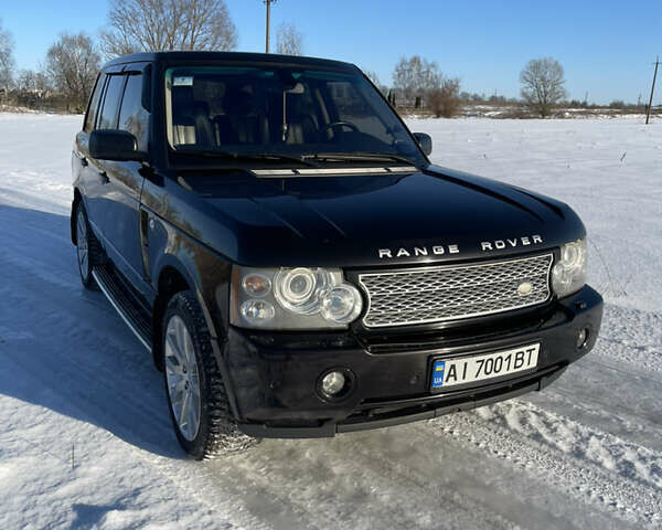 Черный Ленд Ровер Рендж Ровер, объемом двигателя 3.63 л и пробегом 315 тыс. км за 14500 $, фото 1 на Automoto.ua