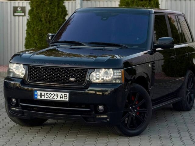Черный Ленд Ровер Рендж Ровер, объемом двигателя 5 л и пробегом 189 тыс. км за 15000 $, фото 1 на Automoto.ua