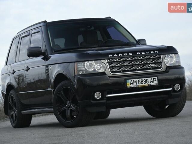 Черный Ленд Ровер Рендж Ровер, объемом двигателя 3.63 л и пробегом 142 тыс. км за 18800 $, фото 1 на Automoto.ua