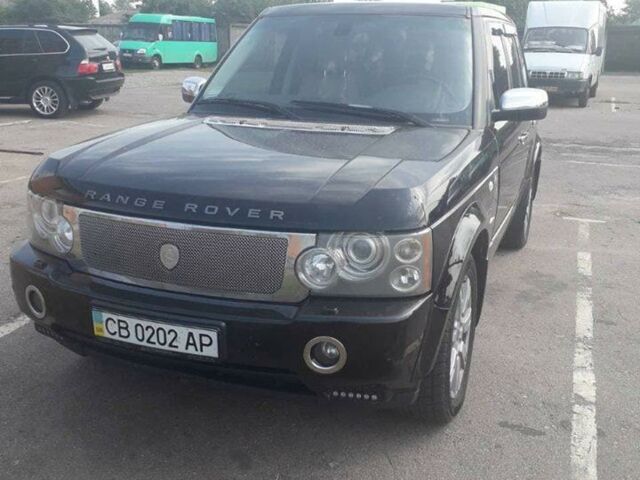 Черный Ленд Ровер Рендж Ровер, объемом двигателя 3.6 л и пробегом 200 тыс. км за 30000 $, фото 1 на Automoto.ua