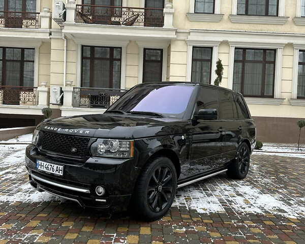 Черный Ленд Ровер Рендж Ровер, объемом двигателя 5 л и пробегом 195 тыс. км за 14500 $, фото 1 на Automoto.ua