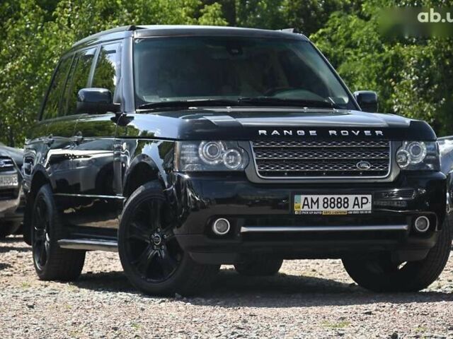 Черный Ленд Ровер Рендж Ровер, объемом двигателя 3.6 л и пробегом 142 тыс. км за 19500 $, фото 1 на Automoto.ua