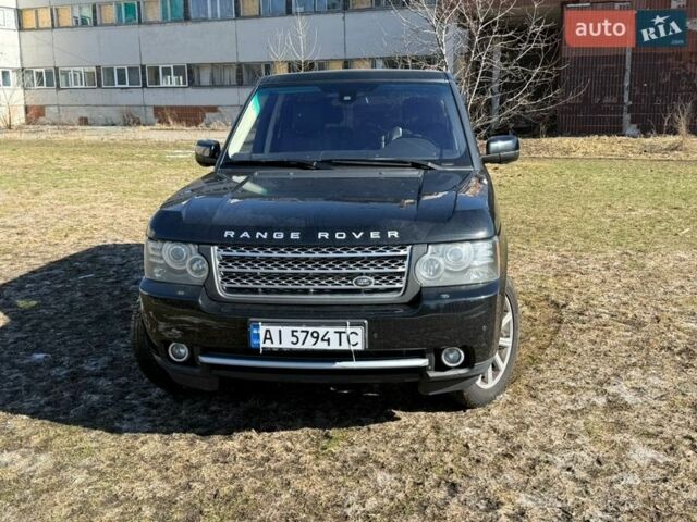 Чорний Ленд Ровер Рендж Ровер, об'ємом двигуна 5 л та пробігом 172 тис. км за 12500 $, фото 1 на Automoto.ua