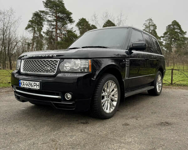 Черный Ленд Ровер Рендж Ровер, объемом двигателя 5 л и пробегом 194 тыс. км за 13690 $, фото 1 на Automoto.ua