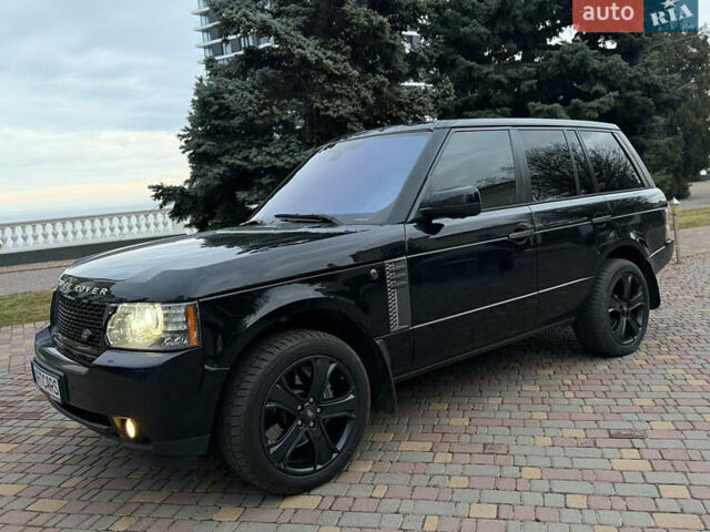 Черный Ленд Ровер Рендж Ровер, объемом двигателя 5 л и пробегом 240 тыс. км за 12500 $, фото 1 на Automoto.ua