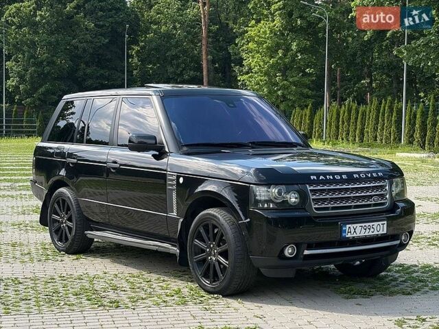 Чорний Ленд Ровер Рендж Ровер, об'ємом двигуна 5 л та пробігом 183 тис. км за 17500 $, фото 1 на Automoto.ua