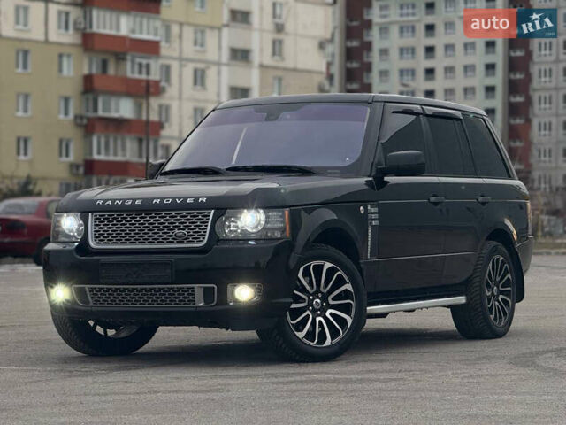 Чорний Ленд Ровер Рендж Ровер, об'ємом двигуна 5 л та пробігом 189 тис. км за 13300 $, фото 1 на Automoto.ua
