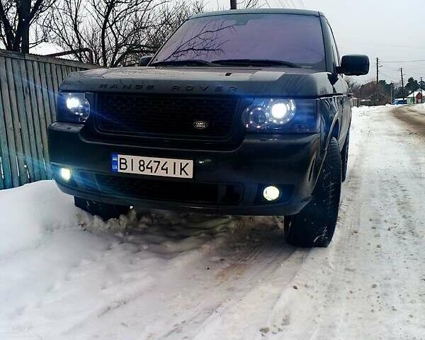 Чорний Ленд Ровер Рендж Ровер, об'ємом двигуна 5 л та пробігом 244 тис. км за 16000 $, фото 1 на Automoto.ua
