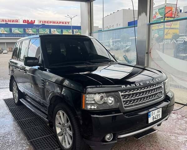 Чорний Ленд Ровер Рендж Ровер, об'ємом двигуна 5 л та пробігом 348 тис. км за 14700 $, фото 1 на Automoto.ua