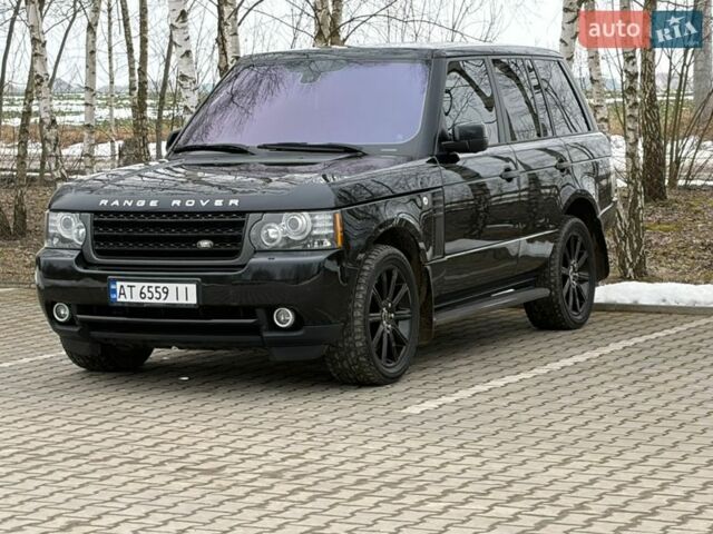 Черный Ленд Ровер Рендж Ровер, объемом двигателя 5 л и пробегом 220 тыс. км за 14000 $, фото 1 на Automoto.ua
