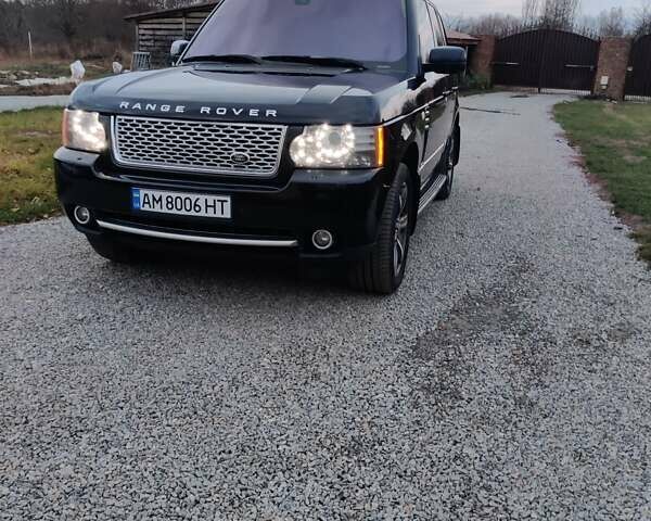Чорний Ленд Ровер Рендж Ровер, об'ємом двигуна 5 л та пробігом 232 тис. км за 22000 $, фото 1 на Automoto.ua