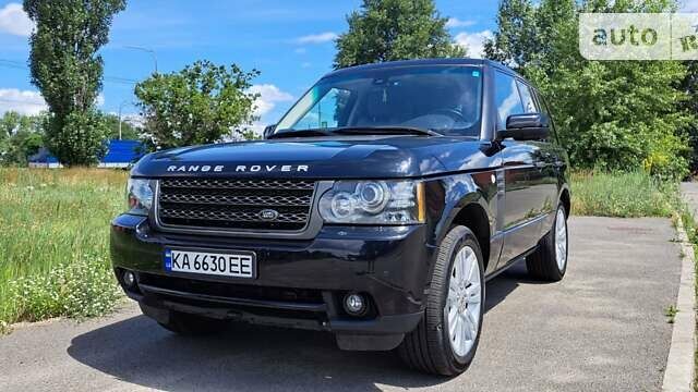 Черный Ленд Ровер Рендж Ровер, объемом двигателя 5 л и пробегом 184 тыс. км за 12800 $, фото 1 на Automoto.ua
