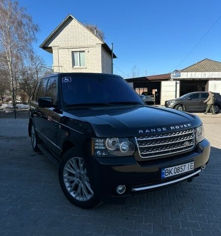 Чорний Ленд Ровер Рендж Ровер, об'ємом двигуна 5 л та пробігом 372 тис. км за 12500 $, фото 1 на Automoto.ua